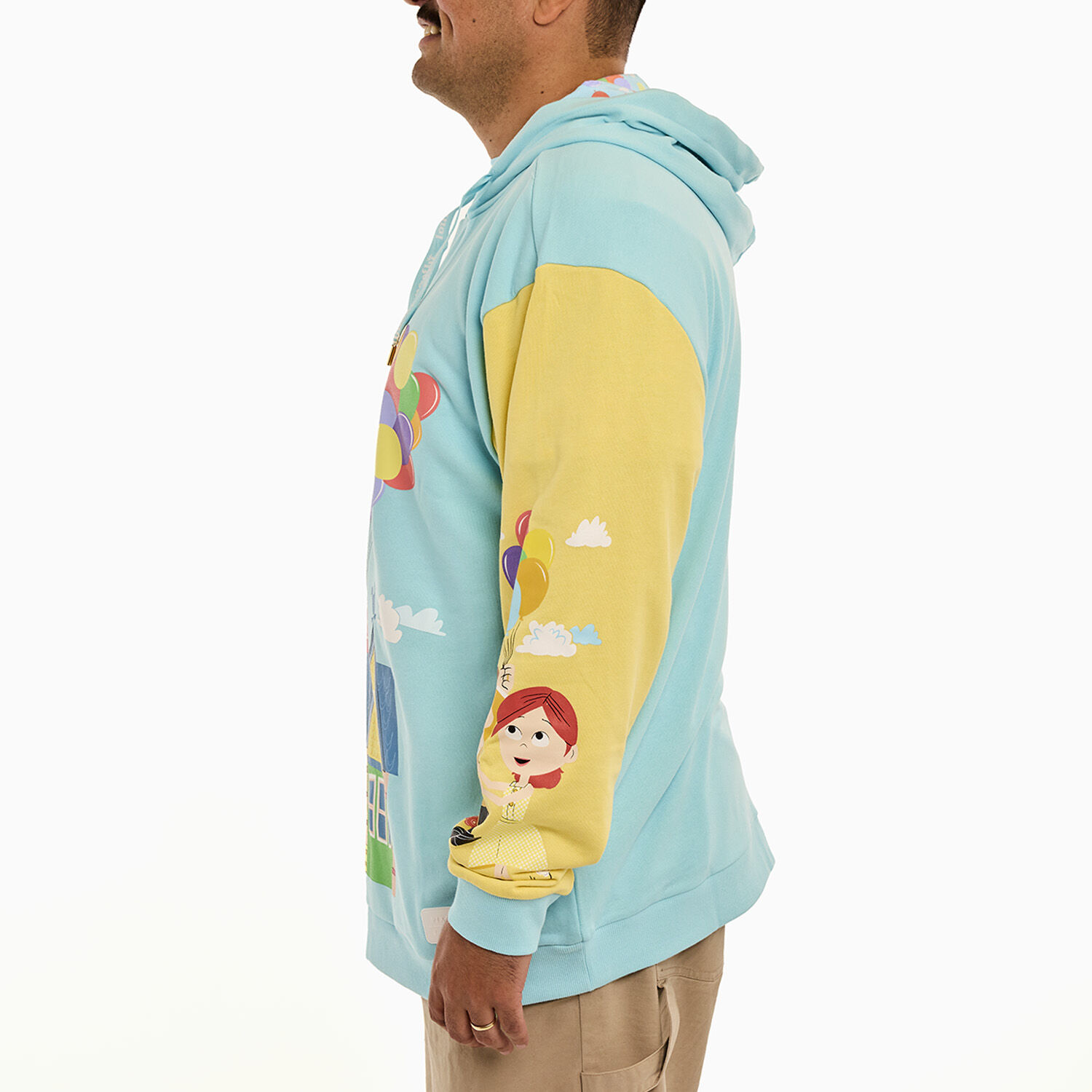 Up 15th Anniversary Color Block Unisex Hoodie